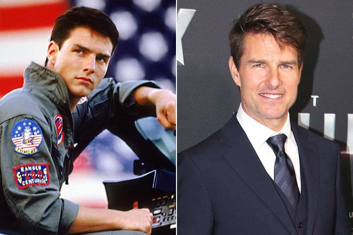 Tom Cruise Avant Apres Top Gun Les plus grandes stars des années 80 – Que sont-elles devenues aujourd