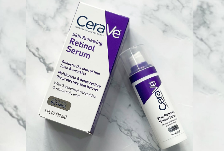 CeraVe retinol serum for clear skin